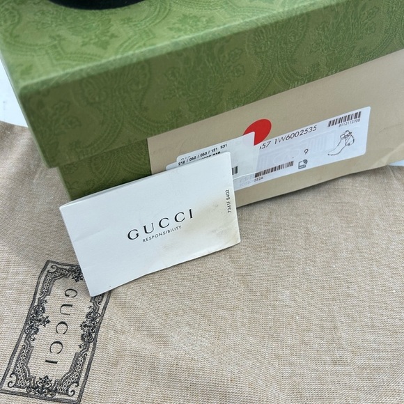Men’s Gucci, leather ankle boots with buckle size 9 made in  Italy main image 7